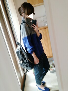 大福。さん（レディース・168cm）の春コーディネート