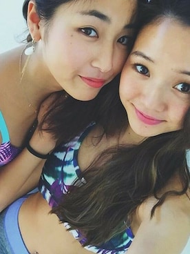 「アイテム（水着）」を使った、KIYさん（レディース・158cm）の冬コーディネート