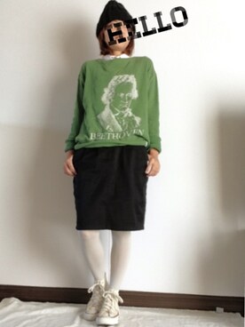 sanさん（レディース・148cm）の秋コーディネート