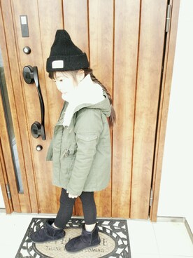 COTTENさん（キッズ・125cm）の冬コーディネート