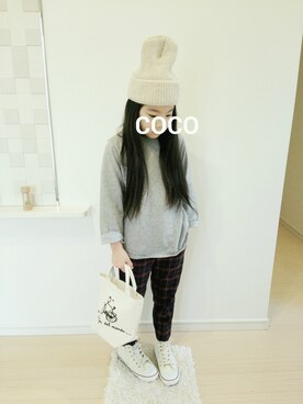 COTTENさん（キッズ・125cm）の春コーディネート