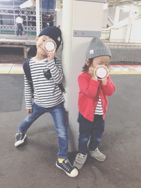 KoKaさん（キッズ・110cm）の秋コーディネート