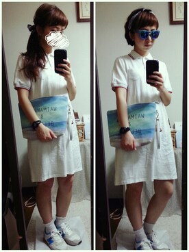 まさみさん（レディース・159cm）の夏コーディネート