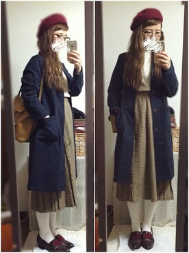 まさみさん（レディース・159cm）の秋コーディネート