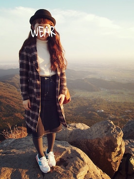 まさみさん（レディース・159cm）の冬コーディネート