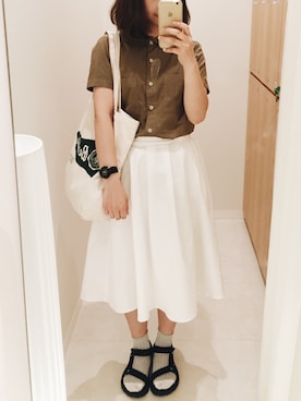 まさみさん（レディース・159cm）の夏コーディネート