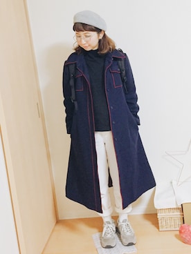 まさみさん（レディース・159cm）の冬コーディネート
