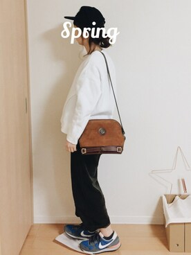 「thpry＋color（スプリーカラー）のアイテム」を使った、まさみさん（レディース・159cm）の冬コーディネート