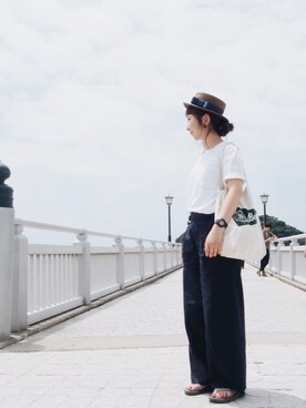 まさみさん（レディース・159cm）の夏コーディネート