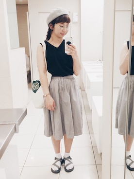 まさみさん（レディース・159cm）の夏コーディネート