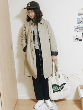 まさみさん（レディース・159cm）の冬コーディネート