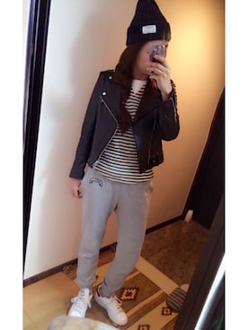 Jさん（レディース・168cm）の秋コーディネート