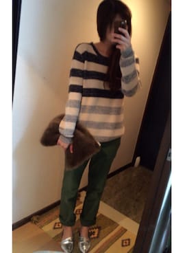 Jさん（レディース・168cm）の秋コーディネート