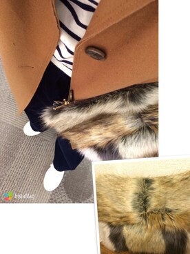 「TODAYFUL（トゥデイフル）のアイテム（ジャケット/アウター、ブラウン系）」を使った、Jさん（レディース・168cm）の冬コーディネート