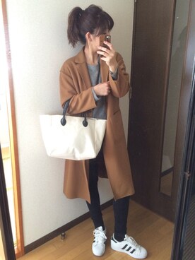 Jさん（レディース・168cm）の春コーディネート