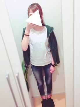 ☁︎OPI☁︎さん（レディース・160cm）の春コーディネート