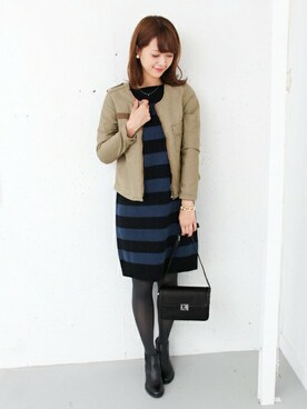 DOORS WOMENSさん（レディース・168cm）の秋コーディネート