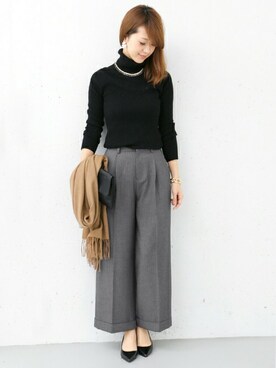 DOORS WOMENSさん（レディース・168cm）の冬コーディネート