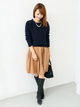 DOORS WOMENSさん（レディース・168cm）の冬コーディネート