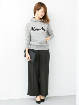 DOORS WOMENSさん（レディース・168cm）の冬コーディネート