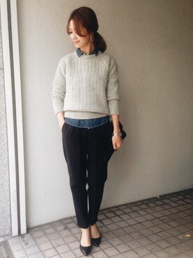 DOORS WOMENSさん（レディース・168cm）の冬コーディネート