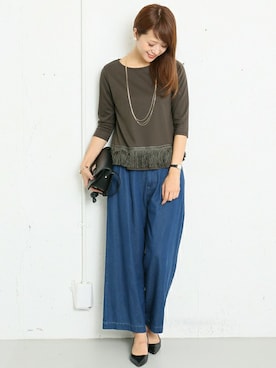 DOORS WOMENSさん（レディース・168cm）の秋コーディネート