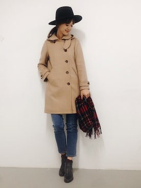 「URBAN RESEARCH DOORS WOMENS（アーバンリサーチ ドアーズ ウィメンズ）のアイテム（その他アウター）」を使った、DOORS WOMENSさん（レディース・168cm）の秋コーディネート
