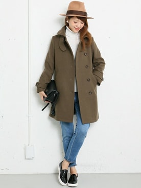 「URBAN RESEARCH DOORS WOMENS（アーバンリサーチ ドアーズ ウィメンズ）のアイテム（その他アウター）」を使った、DOORS WOMENSさん（レディース・168cm）の秋コーディネート