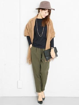 DOORS WOMENSさん（レディース・168cm）の冬コーディネート