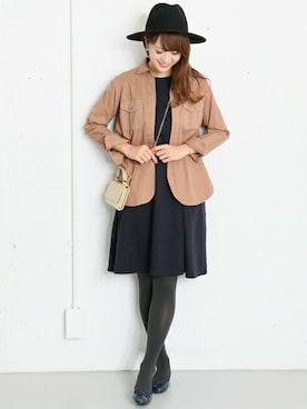 DOORS WOMENSさん（レディース・168cm）の冬コーディネート