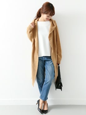 DOORS WOMENSさん（レディース・168cm）の冬コーディネート