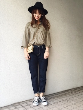 DOORS WOMENSさん（レディース・168cm）の冬コーディネート