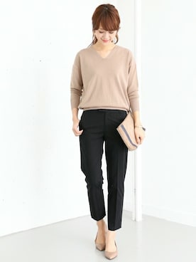 「ピンクベージュ」｜DOORS WOMENSさん（レディース・168cm）の春コーディネート