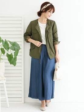 「alpha」｜DOORS WOMENSさん（レディース・168cm）の春コーディネート