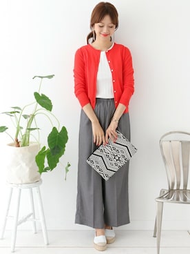 「URBAN RESEARCH DOORS WOMENS（アーバンリサーチ ドアーズ ウィメンズ）のアイテム（ニット/セーター）」を使った、DOORS WOMENSさん（レディース・168cm）の春コーディネート