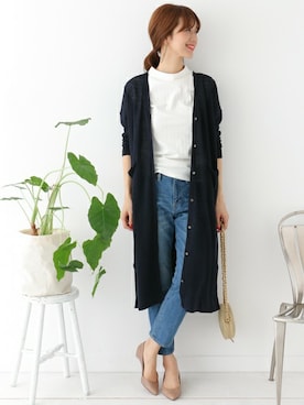 「ボーイフレンドデニム」｜DOORS WOMENSさん（レディース・168cm）の春コーディネート