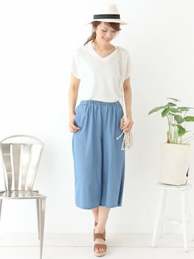 DOORS WOMENSさん（レディース・168cm）の夏コーディネート
