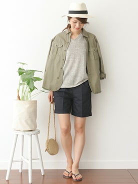 DOORS WOMENSさん（レディース・168cm）の夏コーディネート