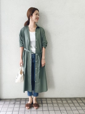 「URBAN RESEARCH DOORS WOMENS（アーバンリサーチ ドアーズ ウィメンズ）のアイテム」を使った、DOORS WOMENSさん（レディース・168cm）の夏コーディネート