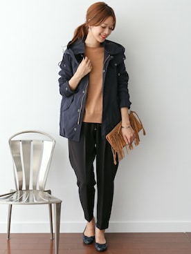 「URBAN RESEARCH DOORS WOMENS（アーバンリサーチ ドアーズ ウィメンズ）のアイテム（ニット/セーター）」を使った、DOORS WOMENSさん（レディース・168cm）の夏コーディネート