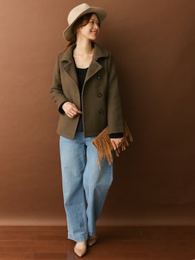 「URBAN RESEARCH DOORS WOMENS（アーバンリサーチ ドアーズ ウィメンズ）のアイテム（その他アウター）」を使った、DOORS WOMENSさん（レディース・168cm）の秋コーディネート