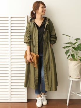 「URBAN RESEARCH DOORS WOMENS（アーバンリサーチ ドアーズ ウィメンズ）のアイテム（その他アウター）」を使った、DOORS WOMENSさん（レディース・168cm）の夏コーディネート