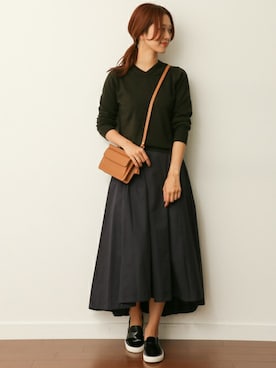 「URBAN RESEARCH DOORS WOMENS（アーバンリサーチ ドアーズ ウィメンズ）のアイテム（ニット/セーター）」を使った、DOORS WOMENSさん（レディース・168cm）の秋コーディネート