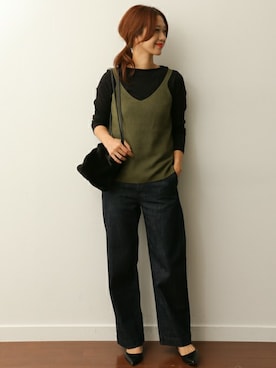 DOORS WOMENSさん（レディース・168cm）の秋コーディネート