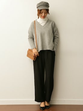 DOORS WOMENSさん（レディース・168cm）の冬コーディネート