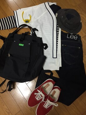 「buddy（バディ）のアイテム」を使った、satさん（メンズ・166cm）の冬コーディネート