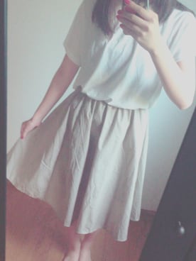 「好きな人がいること」｜anamさん（レディース・157cm）の夏コーディネート