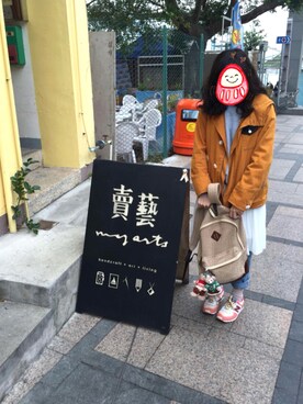 「POU DOU DOU（プードゥドゥ）のアイテム（マウンテンパーカー）」を使った、ゆきちゃんさん（レディース・154cm）の冬コーディネート