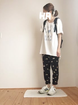 「シュシュ」｜はなこさん（レディース・160cm）の春コーディネート