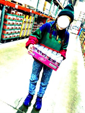 「BBP（ビービーピー）のアイテム」を使った、nskさん（レディース・156cm）の春コーディネート